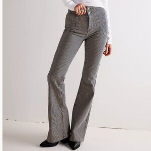 We the free jayde railroad flare jeans